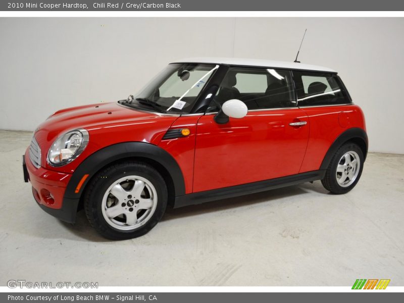 Chili Red / Grey/Carbon Black 2010 Mini Cooper Hardtop