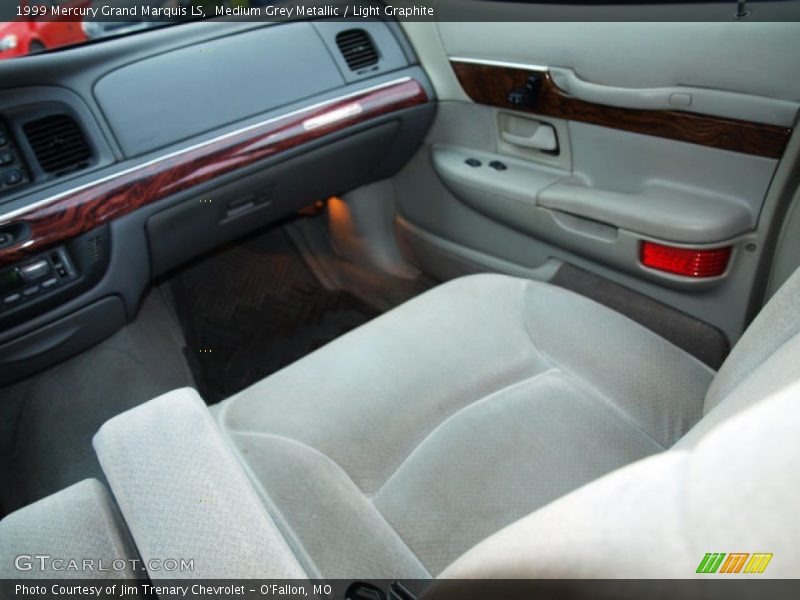 Medium Grey Metallic / Light Graphite 1999 Mercury Grand Marquis LS