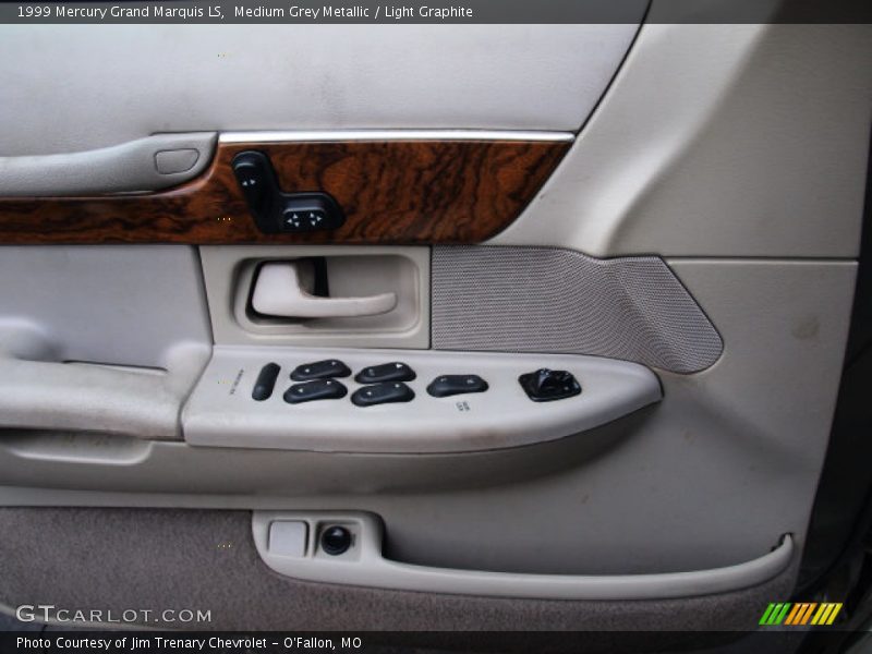 Medium Grey Metallic / Light Graphite 1999 Mercury Grand Marquis LS