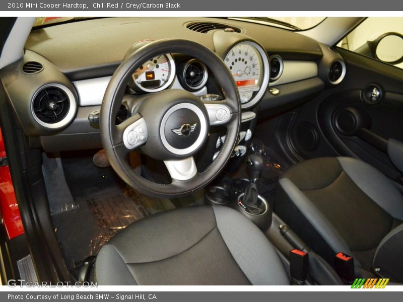 Chili Red / Grey/Carbon Black 2010 Mini Cooper Hardtop