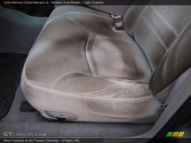 Medium Grey Metallic / Light Graphite 1999 Mercury Grand Marquis LS