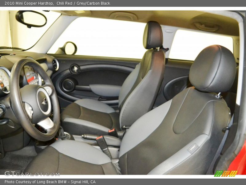 Chili Red / Grey/Carbon Black 2010 Mini Cooper Hardtop