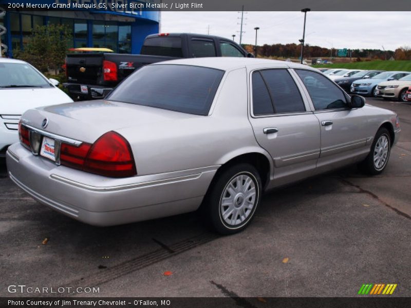 Silver Birch Metallic / Light Flint 2004 Mercury Grand Marquis GS