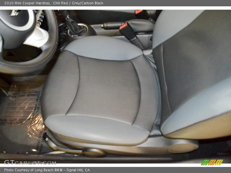 Chili Red / Grey/Carbon Black 2010 Mini Cooper Hardtop