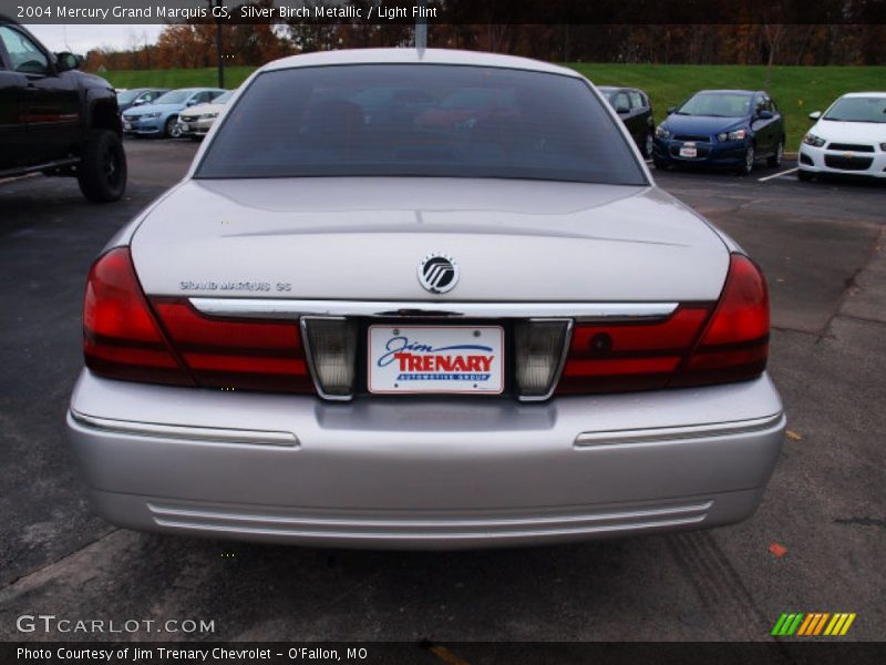 Silver Birch Metallic / Light Flint 2004 Mercury Grand Marquis GS