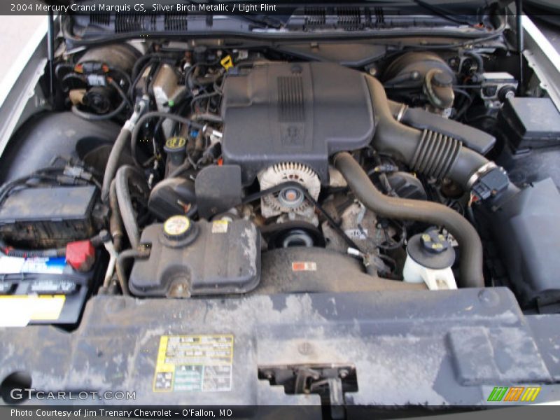 Silver Birch Metallic / Light Flint 2004 Mercury Grand Marquis GS