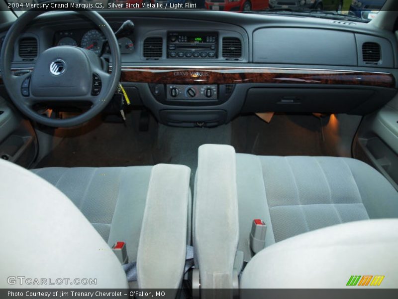 Silver Birch Metallic / Light Flint 2004 Mercury Grand Marquis GS