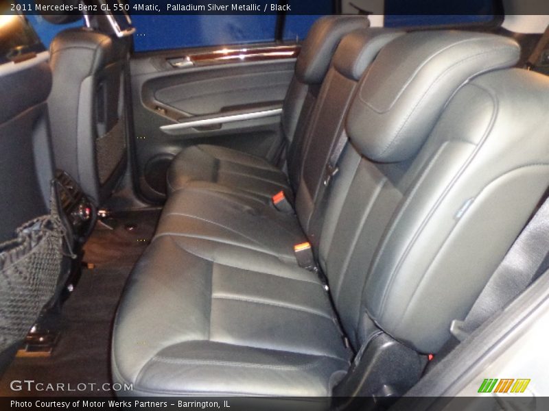 Palladium Silver Metallic / Black 2011 Mercedes-Benz GL 550 4Matic