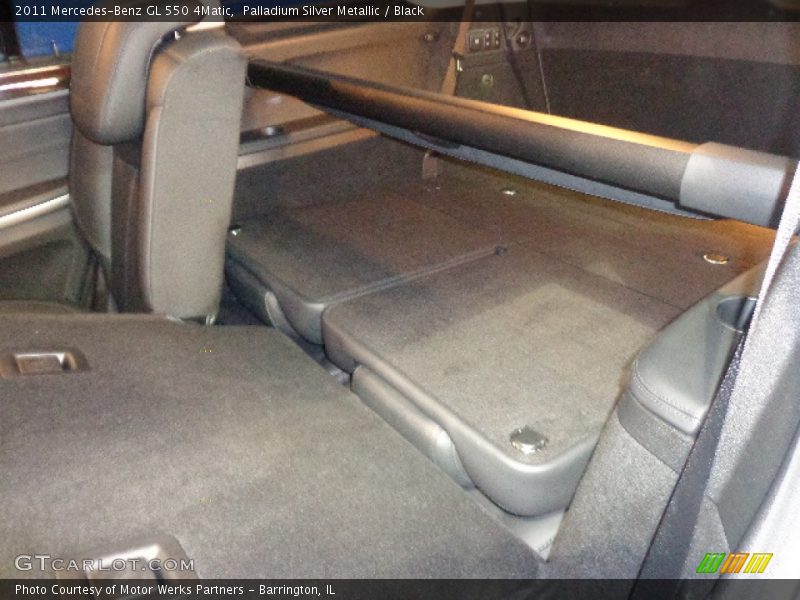Palladium Silver Metallic / Black 2011 Mercedes-Benz GL 550 4Matic