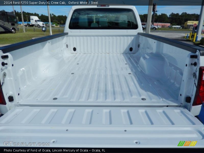 Oxford White / Steel 2014 Ford F250 Super Duty XL Crew Cab