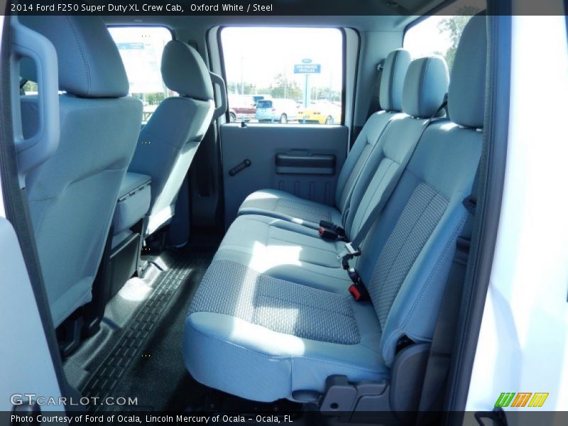 Oxford White / Steel 2014 Ford F250 Super Duty XL Crew Cab