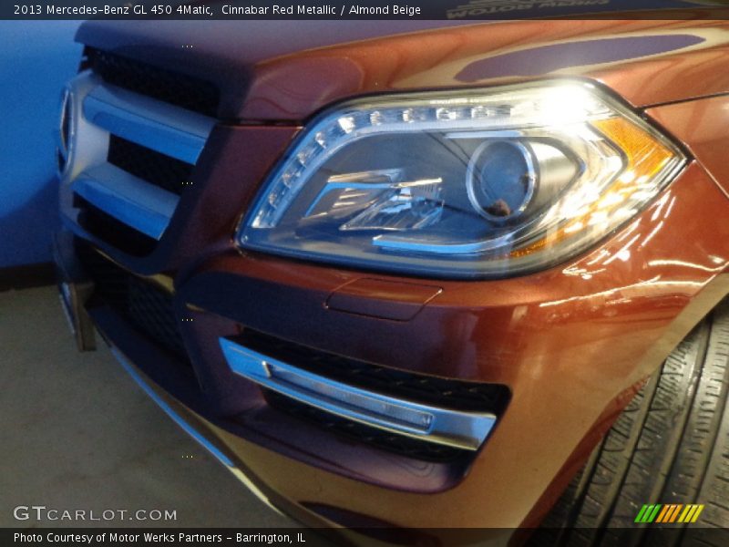 Cinnabar Red Metallic / Almond Beige 2013 Mercedes-Benz GL 450 4Matic