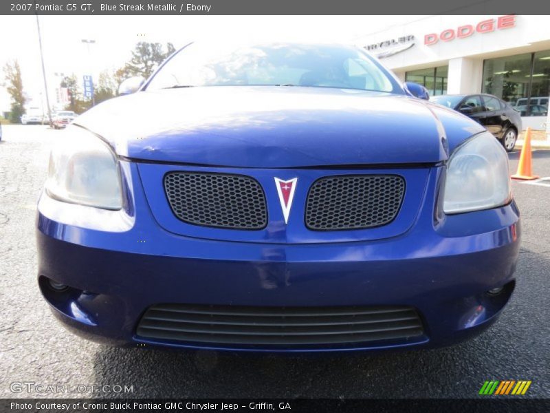 Blue Streak Metallic / Ebony 2007 Pontiac G5 GT