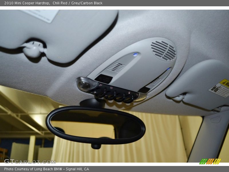 Chili Red / Grey/Carbon Black 2010 Mini Cooper Hardtop