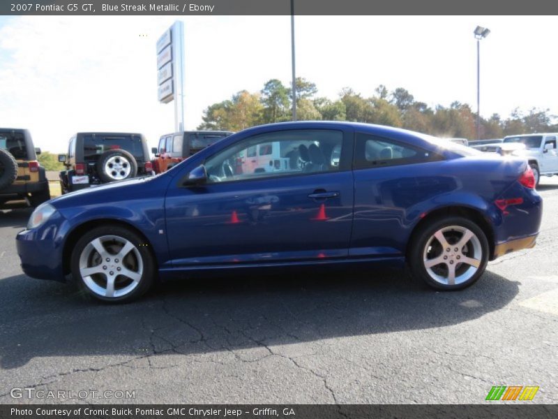 Blue Streak Metallic / Ebony 2007 Pontiac G5 GT