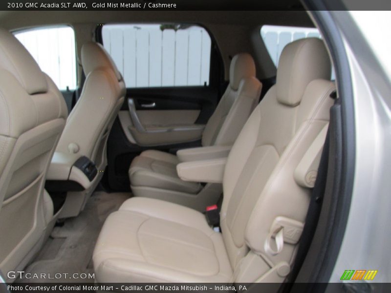 Gold Mist Metallic / Cashmere 2010 GMC Acadia SLT AWD