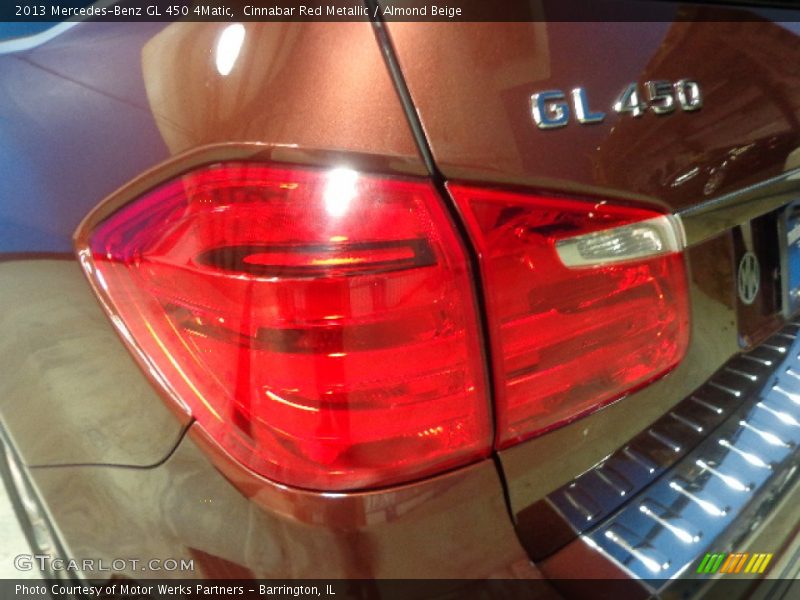 Cinnabar Red Metallic / Almond Beige 2013 Mercedes-Benz GL 450 4Matic