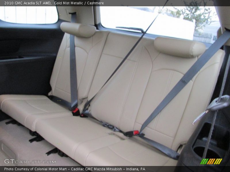 Gold Mist Metallic / Cashmere 2010 GMC Acadia SLT AWD