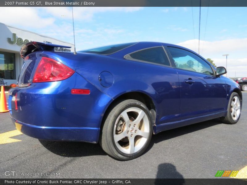 Blue Streak Metallic / Ebony 2007 Pontiac G5 GT