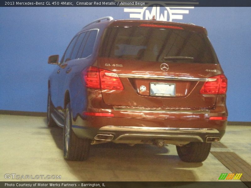 Cinnabar Red Metallic / Almond Beige 2013 Mercedes-Benz GL 450 4Matic