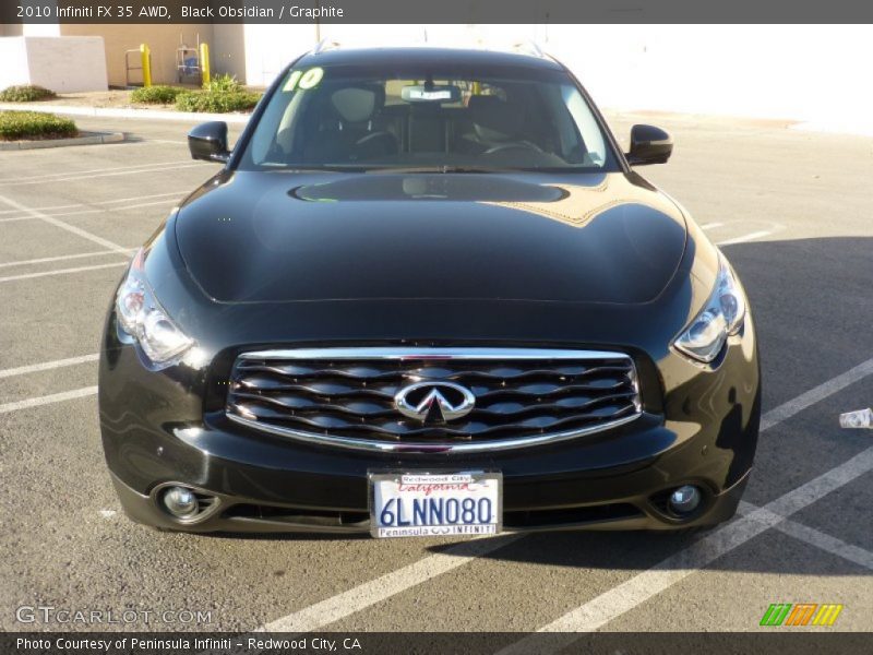 Black Obsidian / Graphite 2010 Infiniti FX 35 AWD