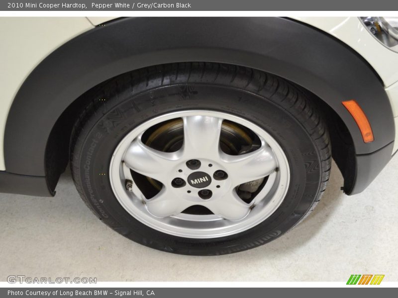 Pepper White / Grey/Carbon Black 2010 Mini Cooper Hardtop
