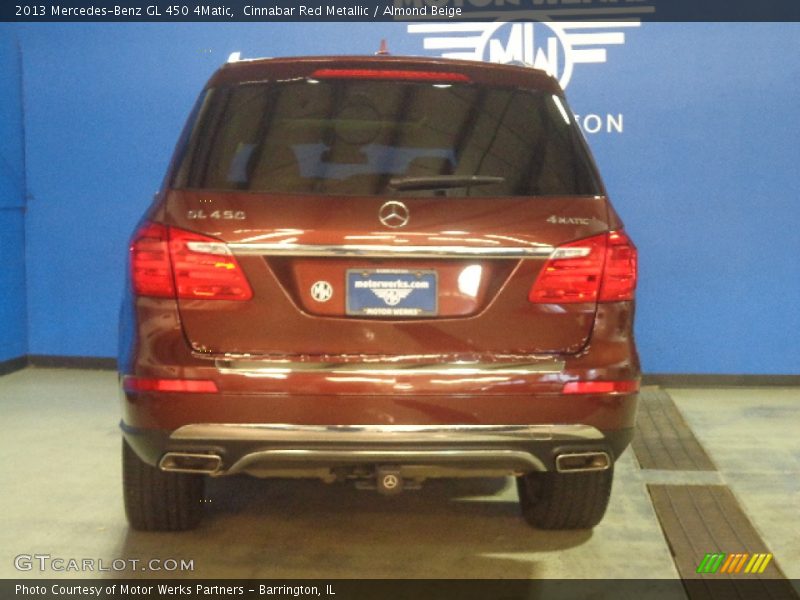 Cinnabar Red Metallic / Almond Beige 2013 Mercedes-Benz GL 450 4Matic