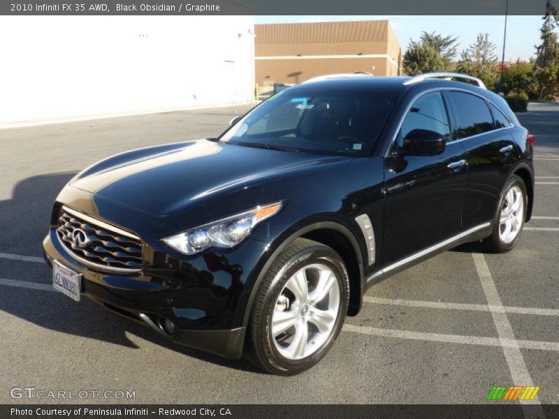 Black Obsidian / Graphite 2010 Infiniti FX 35 AWD