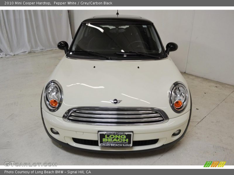 Pepper White / Grey/Carbon Black 2010 Mini Cooper Hardtop
