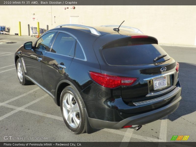 Black Obsidian / Graphite 2010 Infiniti FX 35 AWD