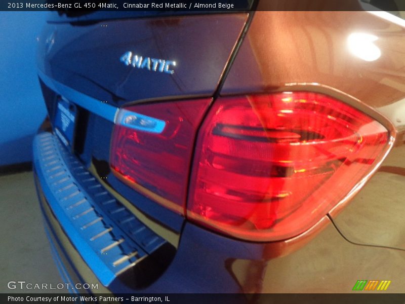 Cinnabar Red Metallic / Almond Beige 2013 Mercedes-Benz GL 450 4Matic