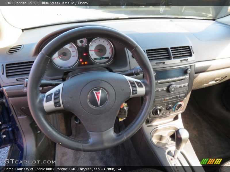 Blue Streak Metallic / Ebony 2007 Pontiac G5 GT