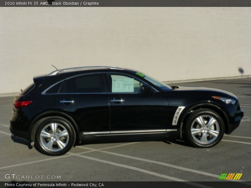 Black Obsidian / Graphite 2010 Infiniti FX 35 AWD