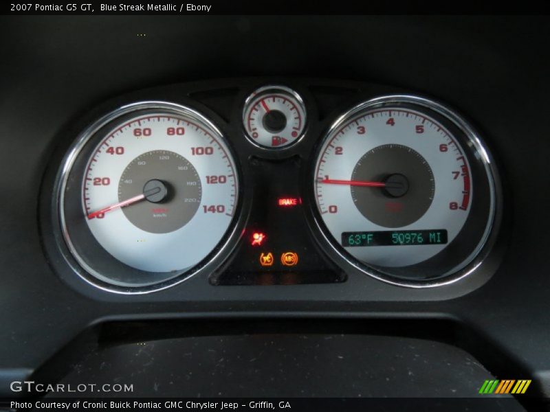  2007 G5 GT GT Gauges