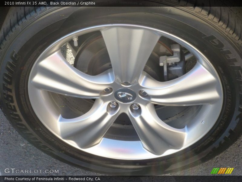 Black Obsidian / Graphite 2010 Infiniti FX 35 AWD