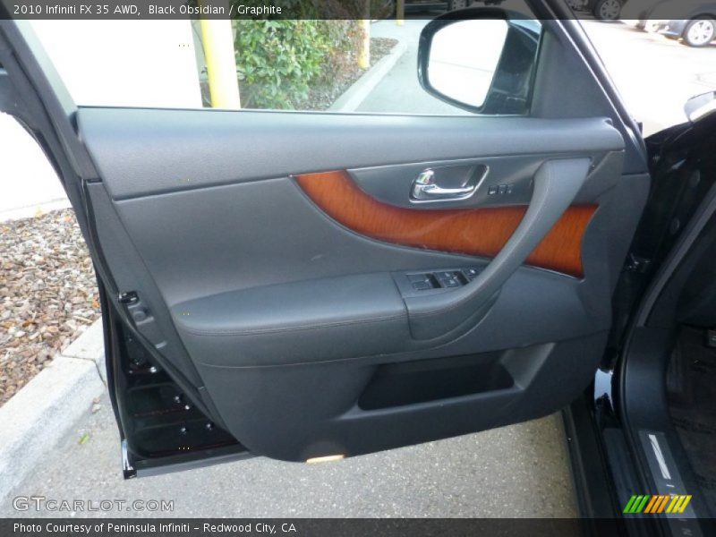 Black Obsidian / Graphite 2010 Infiniti FX 35 AWD