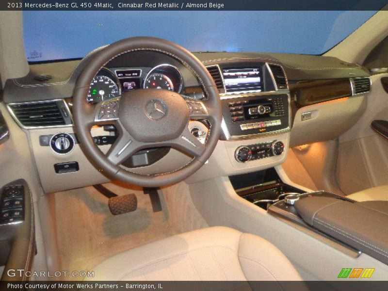 Cinnabar Red Metallic / Almond Beige 2013 Mercedes-Benz GL 450 4Matic