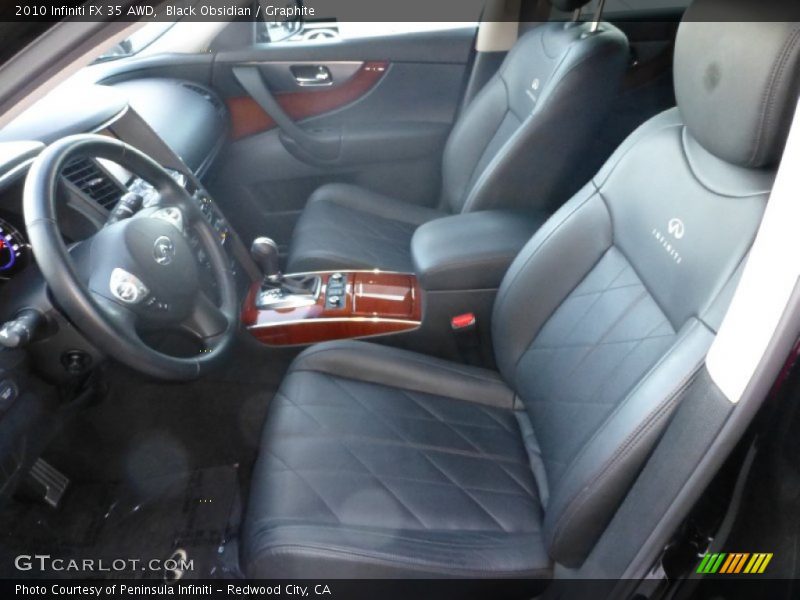 Black Obsidian / Graphite 2010 Infiniti FX 35 AWD