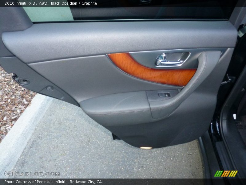 Black Obsidian / Graphite 2010 Infiniti FX 35 AWD