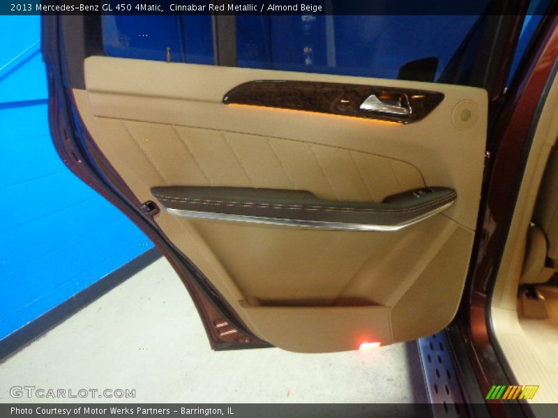Cinnabar Red Metallic / Almond Beige 2013 Mercedes-Benz GL 450 4Matic
