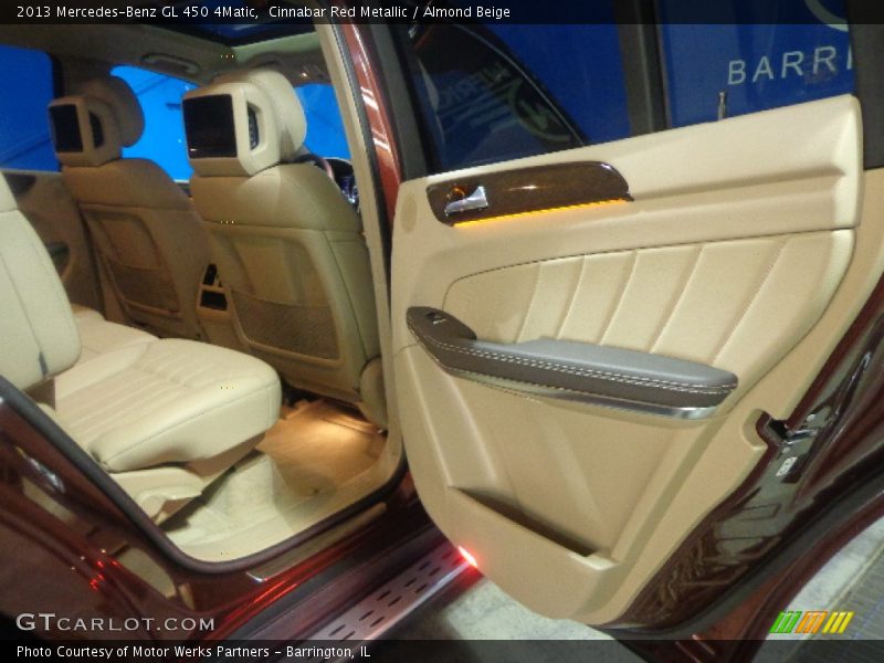 Cinnabar Red Metallic / Almond Beige 2013 Mercedes-Benz GL 450 4Matic