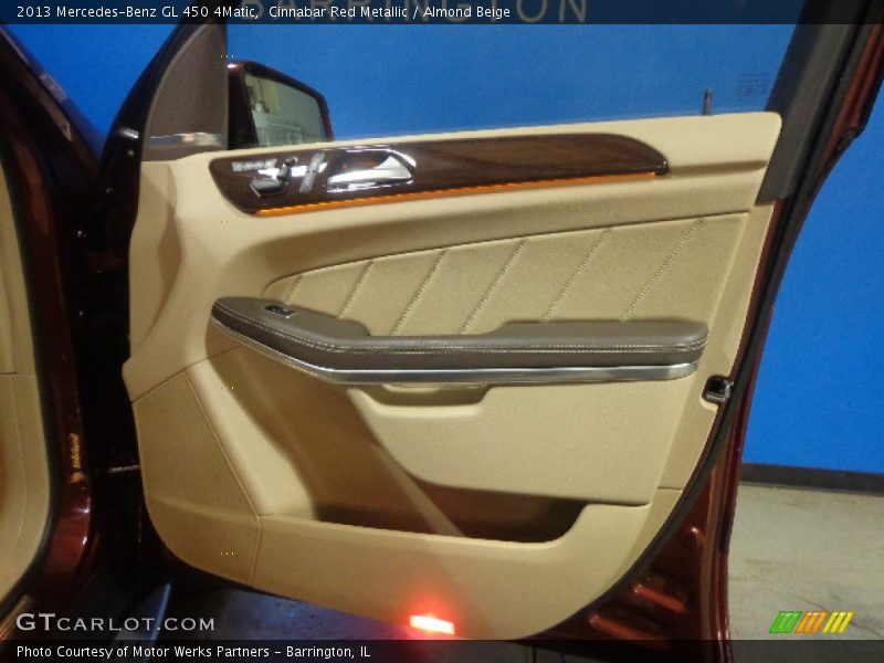 Cinnabar Red Metallic / Almond Beige 2013 Mercedes-Benz GL 450 4Matic