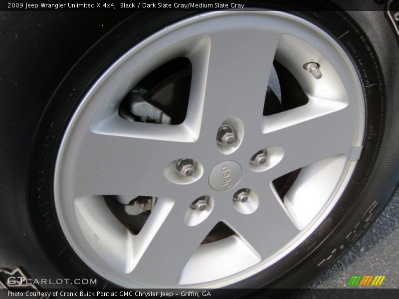  2009 Wrangler Unlimited X 4x4 Wheel