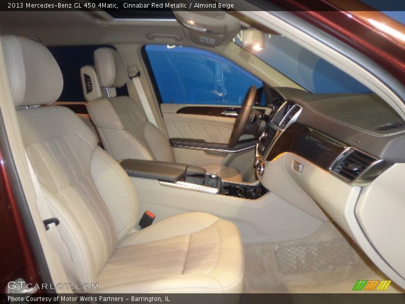 Cinnabar Red Metallic / Almond Beige 2013 Mercedes-Benz GL 450 4Matic