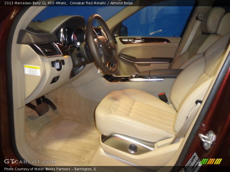 Cinnabar Red Metallic / Almond Beige 2013 Mercedes-Benz GL 450 4Matic