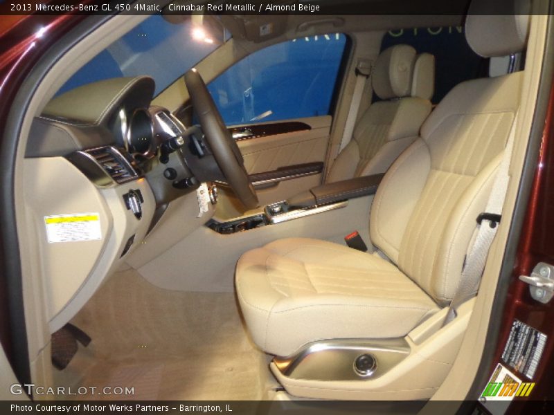 Cinnabar Red Metallic / Almond Beige 2013 Mercedes-Benz GL 450 4Matic
