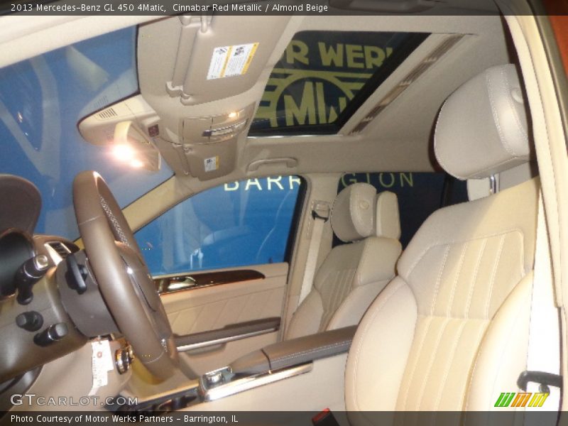 Cinnabar Red Metallic / Almond Beige 2013 Mercedes-Benz GL 450 4Matic
