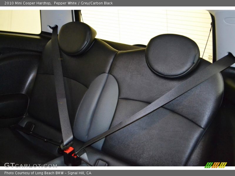 Pepper White / Grey/Carbon Black 2010 Mini Cooper Hardtop