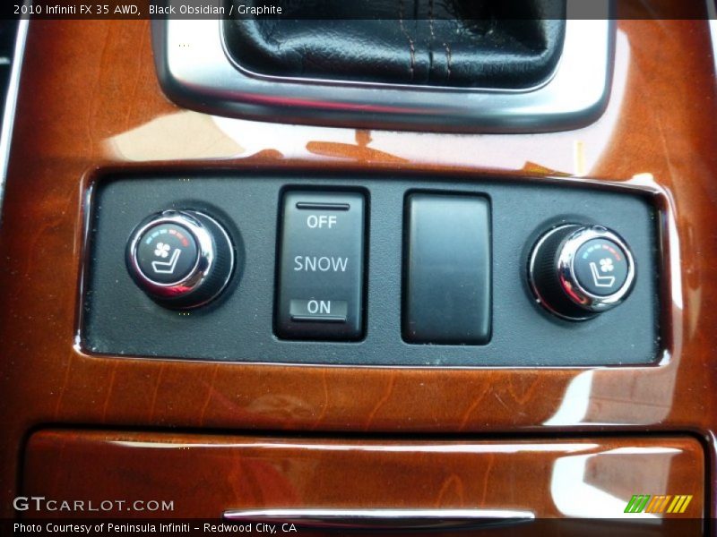 Black Obsidian / Graphite 2010 Infiniti FX 35 AWD