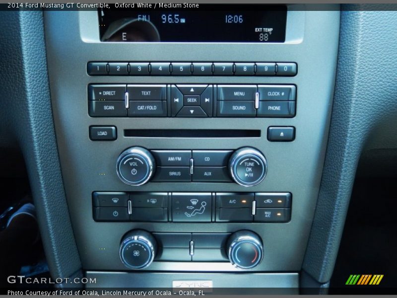 Oxford White / Medium Stone 2014 Ford Mustang GT Convertible